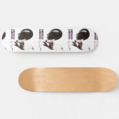 Gamecock Sepia Skateboard (Horizontaal)