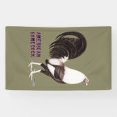 Gamecock Sepia Spandoek (Horizontaal)