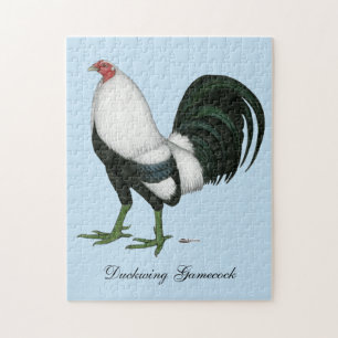 Gamecock Silver Duckwing Legpuzzel