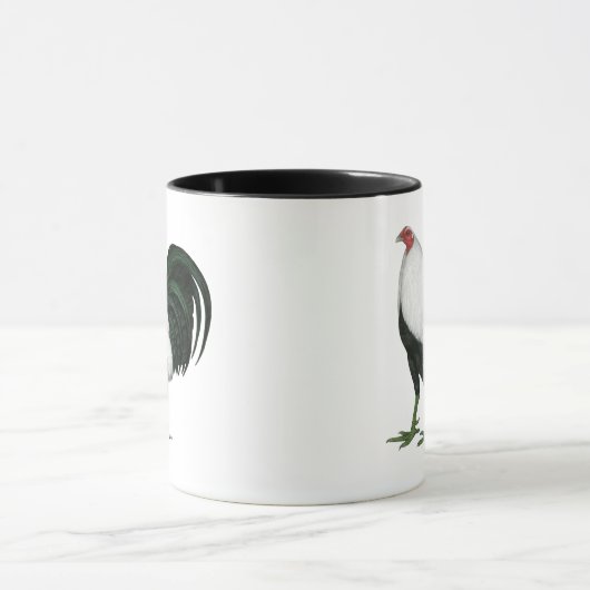 Gamecock Silver Duckwing Mok (Midden)