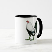 Gamecock Silver Duckwing Mok (Voorkant rechts)