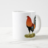 Gamecock Wheaten Rooster Jumbo Mok (Voorkant rechts)