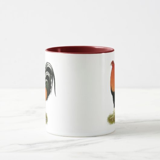 Gamecock Wheaten Rooster Mok (Midden)