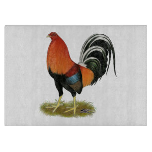 Gamecock Wheaten Rooster Snijplank