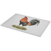 Gamecock Wheaten Rooster Snijplank (Hoek)