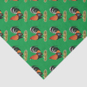 Gamecock Wheaten Rooster Tissuepapier (Detail)