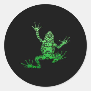 Gamecontroller Mannen Jongens Kinderen Tieners - V Ronde Sticker