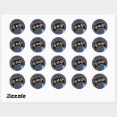 gamecontroller ronde sticker (Vel)