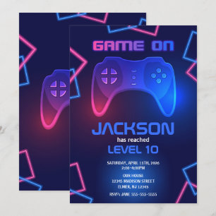Gamecontroller Tiener Videospel Gamer Verjaardag Kaart