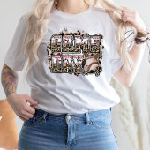 Gamedag Baseball-Shirt, honkbal T-shirt