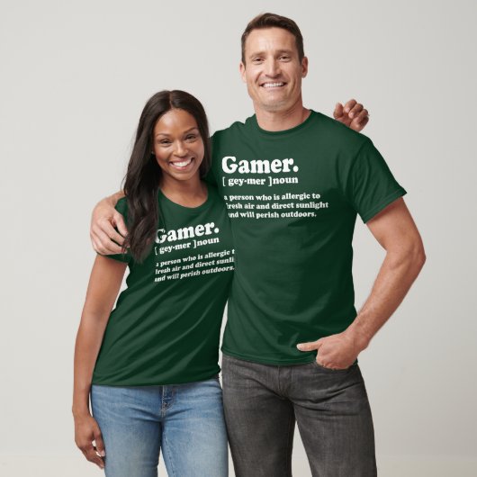 Gamedefinitie Funny Gaming Video Game T-shirt (Unisex)