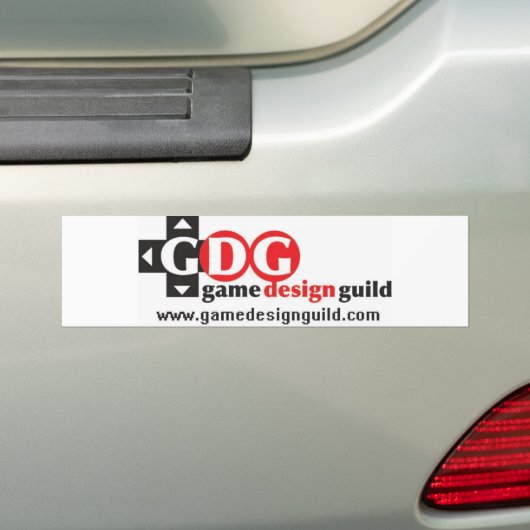 GameDesignGuild-Bumpersticker Bumpersticker (Op auto)