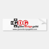 GameDesignGuild-Bumpersticker Bumpersticker (Voorkant)