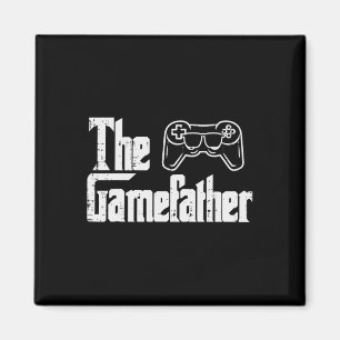 GameFather Fun Gaming Fathers Day Parodie Gamer Da Magneet