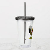 Gamefowl Pair Acryl Drinkbeker (Rechts)