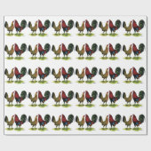 Gamefowl Pair Cadeaupapier (Vlak)