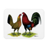 Gamefowl Pair Magneet (Horizontaal)