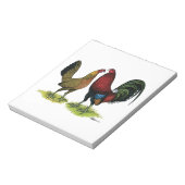 Gamefowl Pair Notitieblok (Gedraaid)