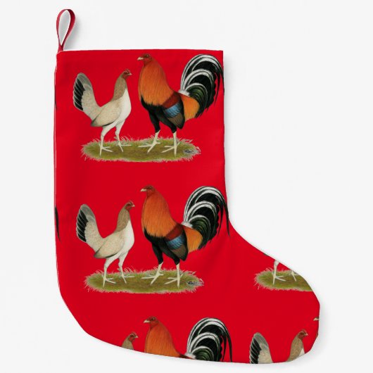 Gamefowl Wheatens Kleine Kerstsok (Voorkant)