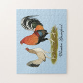 Gamefowl Wheatens Legpuzzel (Verticaal)