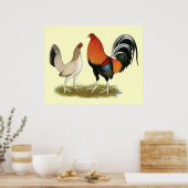 Gamefowl Wheatens Poster (Keuken)