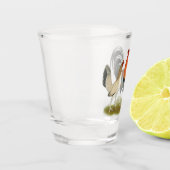 Gamefowl Wheatens Shot Glas (Links)