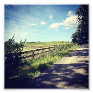 Gameland Fence Foto Afdruk