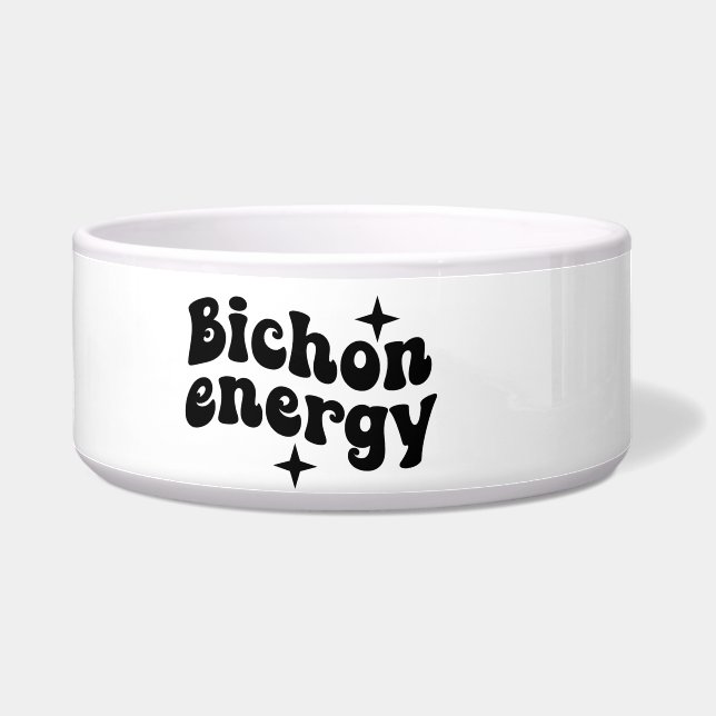 Gamelle pour chien Bichon Energy (Gauche)