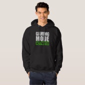 Gamemodus geactiveerd Game Hoodie (Voorkant volledig)