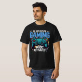 Gamemodus geactiveerd t-shirt (Voorkant volledig)