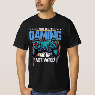 Gamemodus geactiveerd t-shirt