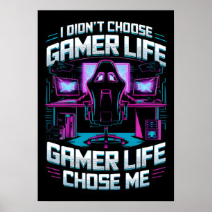 Gamen heeft mij gekozen poster