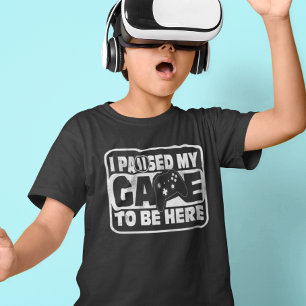 Gamen ik pauzeerde mijn spel Gamer T-shirt