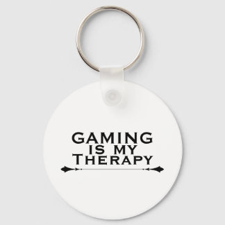 Gamen Is Mijn Therapie Funny Gamer Sleutelhanger