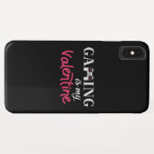 Gamen is mijn Valentijn Case-Mate iPhone Case (Achterkant (horizontaal))