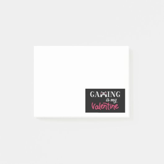 Gamen is mijn Valentijn Post-it® Notes (Voorkant)
