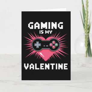 Gamen Is Mijn Valentijnsdag Grappige Gamer Mannen Kaart