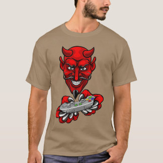 Gamen met de duivel vriend t-shirt