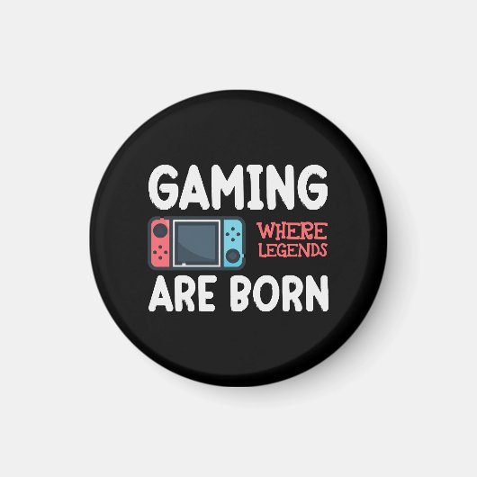gamen waar legenden worden geboren magneet (Voorkant)