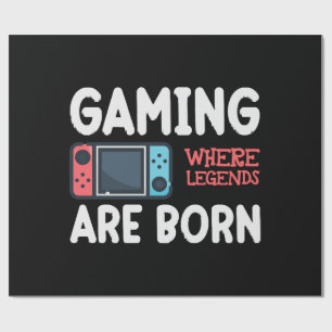 gamen waar legendes worden geboren cadeaupapier