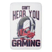 Gameontwerp met headset badmat (Voorkant Verticaal)