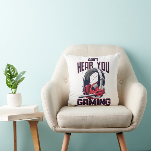 Gameontwerp met headset kussen (Stoel)