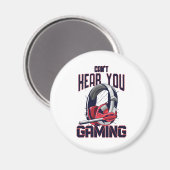 Gameontwerp met headset magneet (Voorkant / Achterkant)