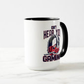 Gameontwerp met headset mok (Voorkant rechts)