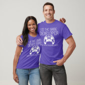 Gameontwikkelaar Grappenmaker Codeur Gameester Pro T-shirt (Unisex)