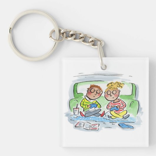gamepaar sleutelhanger (voorkant)