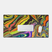 Gamer Abstrait Jouer Rétro Vague Moderne (Clavier et souris)