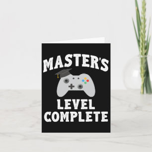 Gamer Afstuderen Afstuderen Kaart