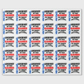 Gamer Archivist Cadeaupapier (Vlak)