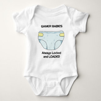 Gamer baby romper
